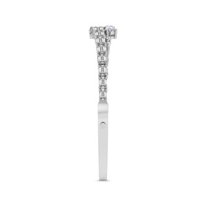 14k Gold Emerald & Pear Cut Symphony Lab Grown Diamond Openable <b>Bangle</b> <b>Bracelet</b> Stackable Everyday Minimalist Luxury <b>Bracelet</b> - Product Image 3