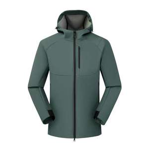 Veste Softshell Imperméable et Coupe-Vent Personnalisée pour Homme, Respirante, à Capuche, Légère, pour Randonnée en Plein Air et Sport Tactique - Product Image 1