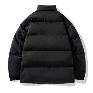 Fabricants de vestes d'hiver matelassées personnalisées OEM, manteau chaud à capuche en duvet pour hommes et femmes, vêtements d'extérieur décontractés, veste d'hiver épaisse - Product Image 2