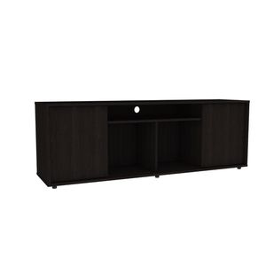 Montreal 2 pezzi Set da salotto tavolino nero & supporto TV - Product Image 4