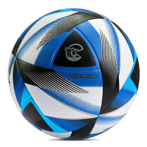 Ballon de football thermocollé léger de qualité supérieure en cuir PU, performance de vol fiable, contrôle facile, cousu à la machine, écologique - Product Image 6