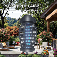 Lampe anti-moustiques électrique à brancher, durable et longue durée de vie, couverture à 360 degrés, avec minuterie, piège à insectes pour intérieur