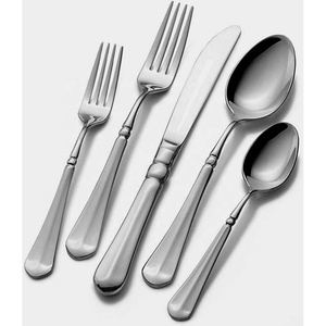 Venta al por mayor personalizado Venta caliente juego de cubiertos plateado creativo cuchara tenedor y cuchillo juego de cubiertos para restaurante mesa de boda - Product Image 3