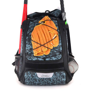 Equipo deportivo de la mejor calidad, bolsa de béisbol espaciosa y resistente para jugadores, con cremallera suave y costuras finas. - Product Image 5