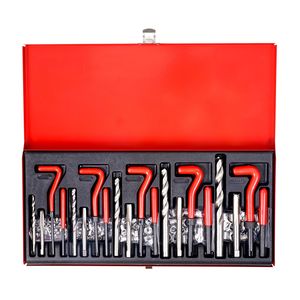 Kit di Riparazione Filettature HSS Metrico M5-M12 con 166 Pezzi - Strumento di Rinnidificazione Helicoil per Riparazione Metalli - Product Image 4