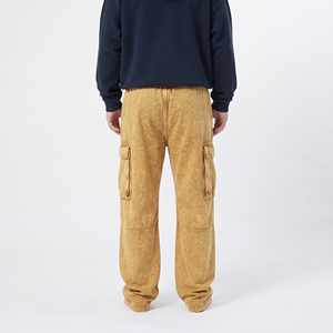 Pantalon de jogging cargo ample en coton délavé à l'acide pour homme, coupe décontractée, multi-poches, style streetwear, qualité supérieure - Product Image 2