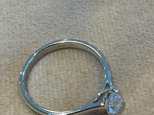 Anillo de compromiso de moissanita de 2 quilates con corte de pera para mujer, plata 925 original, regalo sorpresa para parejas - Product Image 4