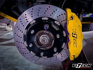 YLTECH Sistema de frenos de disco forjado de 8 pistones de dos piezas grande Nueva condición Compatible con los modelos de la serie 335i 328i 5 - Product Image 2