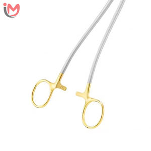 Porte-aiguille Mathieu 140 mm TC, instrument chirurgical de qualité supérieure, prise en main précise pour la suture et les procédures, services OEM - Product Image 2