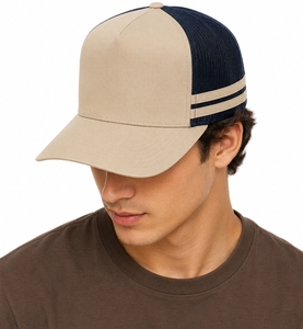 Unisex Custom Waterproof Mesh Trucker <b>Hat</b> Vintage Streetwear Breathable Adjustable Comfort Premium Finish Lightweight High - Product Image 1