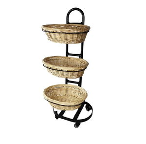 Support de rangement et étagères de cuisine en promotion, panier à design personnalisé avec support, présentoir de supermarché du Bangladesh - Product Image 6