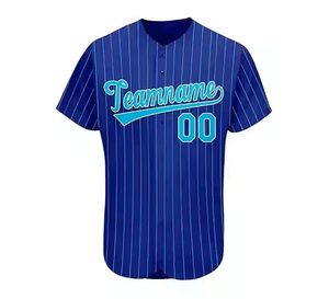Maillot de baseball personnalisé à boutons, uniforme de baseball respirant et à séchage rapide, logo personnalisé, sublimation, OEM, ODM, vente en gros - Product Image 1