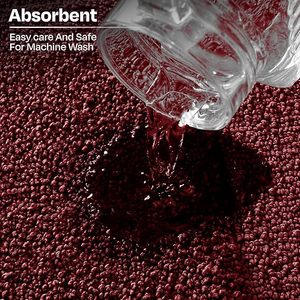 Tapis de bain personnalisé 100% coton à bordure tuftée – Tapis de salle de bain de luxe absorbant pour hôtel, antidérapant, lavable en machine - Product Image 3