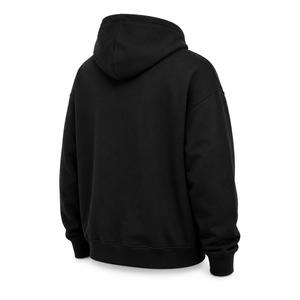 Sweat à capuche personnalisé pour homme, coupe oversize, demi-zip, 370g, en Spandex/Coton, avec devant uni, en molleton épais, faible MOQ - Product Image 4