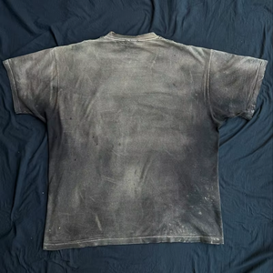 High Quality Cotton Graphic Heavyweight Washed Manufacturer Custom Oversized Drop Shoulder Embroidery Printing Distressed <b>Tshirt</b> - Product Image 2