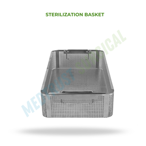 Special Size Sterilization <b>Basket</b> Stainless Steel Surgical Instrument Tray Medical Autoclave <b>Storage</b> <b>Basket</b> - Product Image 3
