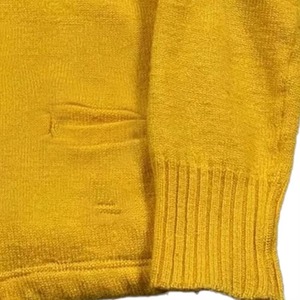 Casual Design Blank Yellow Knit <b>Cardigan</b> <b>Sweaters</b> for Men And Women - Product Image 4