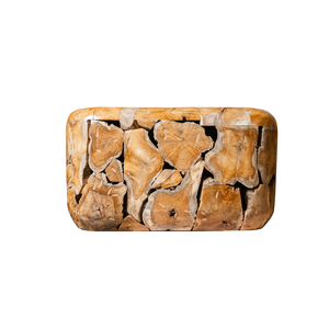 ARTERRA CT-005 Handcrafted Rustic Teak Root Coffee <b>Table</b> with Natural Texture and Artisan Design - Product Image 2