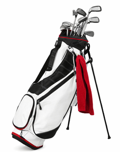 Sac de golf professionnel haute capacité, imperméable, en cuir véritable, pour le rangement de l'équipement de golf, logo personnalisé, services OEM ODM - Product Image 1