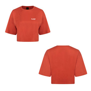 Servicio OEM, Camisetas Cortas para Mujer, Ligeras, para Verano, Hechas con Tela 100% Algodón - Product Image 3