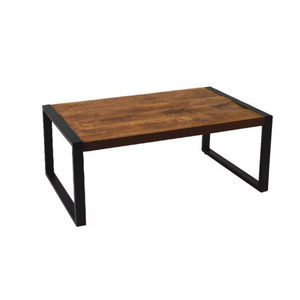 Prime Quality Round Wood And Metal Coffee <b>table</b> Kitchen Furniture <b>Brown</b> Finish Home Restaurant <b>Table</b> Affordable Price - Product Image 3