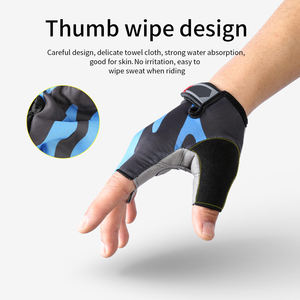 Guantes de Ciclismo 2026 de Medio Dedo, Multideporte, Antideslizantes, Protección para Gimnasio y Actividades al Aire Libre, Máximo Agarre y Comodidad - Product Image 3