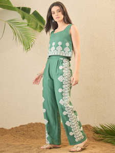 Conjunto de Dos Piezas para Mujer, Estilo Moderno, Ropa Casual de Verano, Disponible al Mejor Precio - Product Image 2