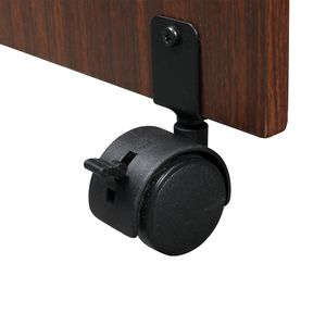 Podio Mobile in Legno XH per Scuole con Scomparti e Supporto per Altoparlante - Product Image 5