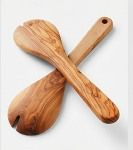 Ensemble de couverts en bois faits à la main, design minimaliste, finition mate, écologique, passe au lave-vaisselle, pour la cuisine et l'hôtellerie - Product Image 3