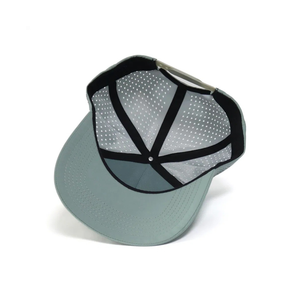 Gorra de Golf Impermeable OEM con Logotipo Personalizado, Orificios Cortados con Láser, Hebilla Trasera Ajustable, Transpirable, de Secado Rápido, Estilo Snapback, para Uso Diario - Product Image 5