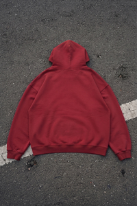 Sweat-shirts à capuche unisexe personnalisés avec logo brodé, effet vieilli, épais, broderie surdimensionnée, pull à capuche pour l'hiver - Product Image 4