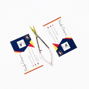 Juego de 3 Piezas de Tijeras para Cutículas de Acero Inoxidable Ecológicas Somoly Enterprises, Herramienta de Maquillaje para Cejas, Portátil para Ojos - Product Image 1