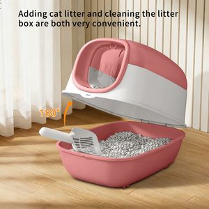 Lettiera per Gatti Rosa E24 Stabile e Resistente, Materiale Spesso, Qualità Affidabile per l'Esportazione - Product Image 4
