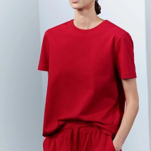 T-shirt à manches courtes surdimensionné respirant et à séchage rapide pour femme, vêtement de sport décontracté et léger pour le fitness, l'entraînement et le yoga - Product Image 2
