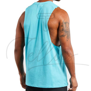 Camisetas sin Mangas Personalizadas para Hombre, de Poliéster/Algodón, Secado Rápido, Transpirables, Ecológicas, Casuales, para Gimnasio y Fitness - Product Image 3