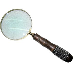 Métal Vintage Design Haute Qualité Antique Look Loupe Bronze Couleur Oeil Verre Indien Artisanat En Gros Nouveau Design 2025 - Product Image 1