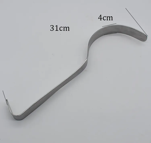 Mejor Precio, Retractor Ginecológico Quirúrgico Manual de Acero Inoxidable de 25 cm con Mango en Lazo, Marca Richardson, Certificado CE, para Uso Hospitalario - Product Image 3