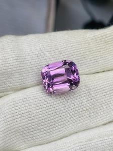 Piedra preciosa de kunzita natural con corte cojín de 13.18 ct, calidad AAA, brillo AAA, color agradable, perfecta para pulir, disponible a precio económico. - Product Image 4