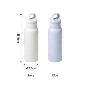 Botella de Agua SANTECO P44 de 600 ml, Aislada al Vacío, de Acero Inoxidable, con Apertura de un Toque, Ideal para Deportes, Regalo para Hombres y Mujeres, Gimnasio - Product Image 4