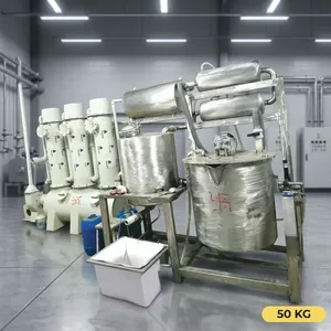 Equipo automático de refinación de metales preciosos, tanque de presión integrado y bomba para refinería de plata, equipo industrial. - Product Image 1