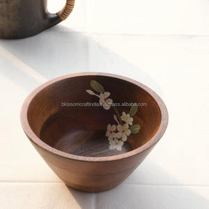 Tazón de Madera de Mango de Primera Calidad, Hecho a Mano, Ecológico, Decorativo, Vajilla de Mesa, la Mejor Calidad de Exportación - Product Image 6