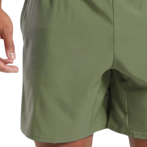 Pantalones Cortos Deportivos para Hombre, Ajustados, de 7 Pulgadas, Ligeros, para Entrenamiento, Running y Fitness, Color Verde Oliva - Product Image 5