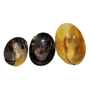 Radiant Craft USA - Tazón para Servir Hecho a Mano en Estados Unidos, de Cuerno de Búfalo Pulido, Decoración Natural y Ecológica para el Hogar - Product Image 5