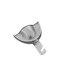 Bandejas de impresión dental de acero inoxidable superiores, manuales y reutilizables, instrumento dental |    Acero Inoxidable de Primera Calidad - Product Image 1