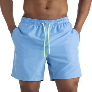Shorts d'été classiques pour hommes, coupe ajustée, solides, légers, écologiques, séchage rapide, décontractés, pour le style urbain et la plage - Product Image 3