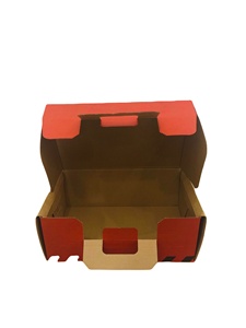 Custom Recyclable Eco-Friendly Corrugated Paper Box for Luxury Self-Erecting Packaging Shoes Clothing Shipping Packaging - Product Image 3