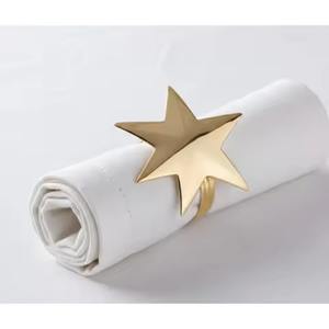 Anneau de serviette en métal de qualité supérieure pour la décoration de table de fête, la mise en scène de mariage et l'aménagement d'événements - Product Image 4