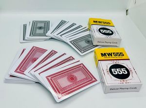 <b>Magic</b> Trick MW 555 Marked Playing Card Pack - <b>Set</b> of 4 (Black & Red) | Spy Code Back Design | Cards with Tutorial | Smooth Plast - Product Image 3