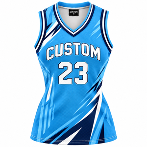 Venta Directa de Fábrica, Jersey de Baloncesto Sublimado Personalizado, de Malla, Secado Rápido, Transpirable, Unisex, para Hombre y Mujer - Product Image 1