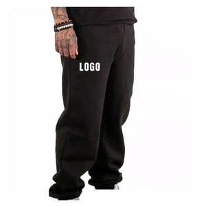 Nouvelle Arrivée Pantalon Décontracté Homme Grande Taille Automne Respirant Anti-Plis 100% Coton Logo Côté Gauche Adulte - Product Image 2